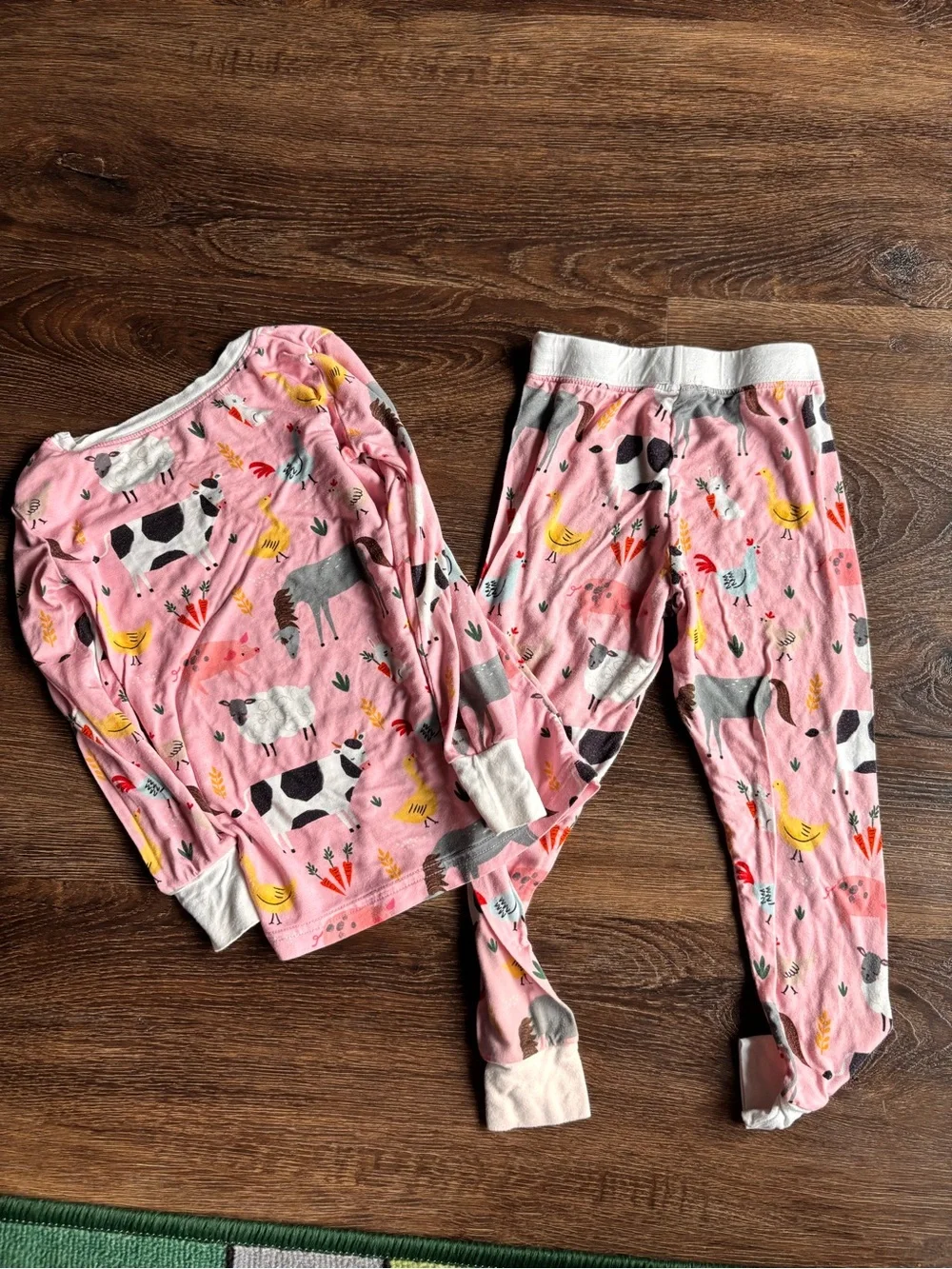 Little Sleepies Farm Bamboo Pajama Set